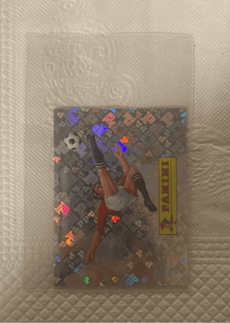 PANINI football sticker scanned with Kopa AI